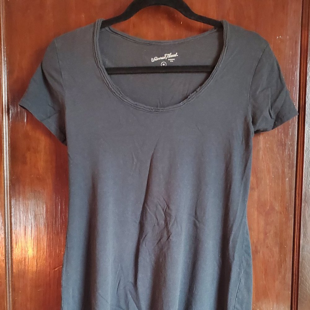 Grey T-shirt Dress